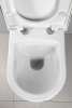 Aqualine NERA závěsná WC mísa, 35, 5x50cm, bílá NS952
