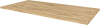 Mereo Koupelnová deska na skříňku 121 cm, Multidecor, Dub San remo sand CN799D121DSAN
