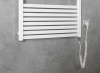 Aqualine TONDI-E elektrické otopné těleso rovné 600x1690 mm, 800 W, bílá DE490T