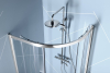 Polysan EASY čtvrtkruhová sprchová zástěna 1200x800mm, L/R, čiré sklo EL2315