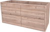 Mereo Opto, koupelnová skříňka 121 cm, Multidecor, Dub Nelson CN993SDNLS