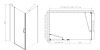Gelco One obdélníkový sprchový kout 1100x700mm L/P varianta GO4811GO3570