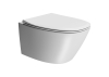 GSI MODO závěsná WC mísa, Swirlflush, 37x54cm, bílá dual-mat 841509