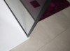 Gelco CURE BLACK sprchová zástěna 1100mm, čiré sklo CB110