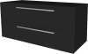 Mereo Bino, koupelnová skříňka 121 cm, Multidecor, Černá Supermat CN693SCIPM