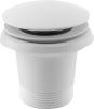 Polysan Vanová výpust 6/4", click-clack, bílá mat 71704W