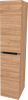 Mereo Mailo, koupelnová skříňka vysoká 170 cm, černé madlo, Multidecor, Light Select Walnut CN594LPBLSW1