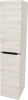 Mereo Mailo, koupelnová skříňka vysoká 170 cm, černé madlo, Multidecor, White Loft Pine CN594LPBWLP1