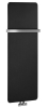 Sapho TABELLA otopné těleso 370x1190 mm, černá mat MI1139