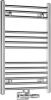 Aqualine ALYA otopné těleso rovné 500x803mm, středové připojení, chrom LLS301