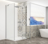 Gelco TRINITY CHROME čtvercový sprchový kout 800x800mm, čiré sklo, pravé GT5680-80CR-CH