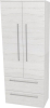 Mereo Bino, koupelnová skříňka vysoká 163 cm, dvojitá, Multidecor, Pino Aurélio CN699PINO