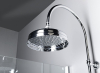 Sapho VANITY sprchový sloup k napojení na baterii, hlavová, ruční sprcha, chrom SET061