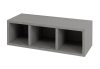 Sapho ESPACE otevřená policová skříňka 20x60x22cm, dub stříbrný ESC140-1111