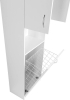 Aqualine SIMPLEX ECO vysoká skříňka s košem 50x180x30cm SIME510