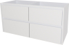 Mereo Opto, koupelnová skříňka 121 cm, Multidecor, Bílá lesk perlička CN993SBIEL