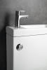 Aqualine JALTA HYGIE WC kombi s umývátkem, Rimless, spodní/zadní odpad, bílá PB103H