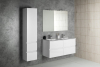 Aqualine PANEDA umyvadlová skříňka 119x55x45, 2cm, bílá PN212
