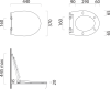 GSI MODO WC sedátko, Soft Close, Quick Release, creta mat/chrom MS98C08