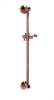 Sapho ANTEA sprchová tyč, posuvný držák, kulatá, 670mm, růžové zlato SAL0037