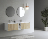 Sapho VELUR kulaté zrcadlo s LED podsvícením ø 80cm VE080