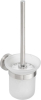 Sapho X-STEEL WC štětka závěsná, mléčné sklo, nerez mat XS301