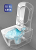 Sapho GLANC závěsná WC mísa, Rimless, 37x51, 5cm, bílá GC321