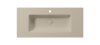 GSI PURA keramické umyvadlo Slim 102x46cm, creta mat 8886108