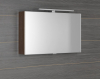 Sapho CLOE galerka s LED osvětlením 80x50x18cm, borovice rustik CE080-0016
