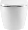 Mereo WC závěsné kapotované, Smart Flush RIMLESS, 490x370x360, keramické, vč. sedátka CSS126 VSD82T2