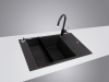 Granitový dřez Sinks VARIO 780 Granblack + Polo GR G6530