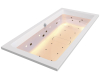 Polysan COLORTERAPIE RGB vnitřní bodové osvětlení vany, 8 LED diod 91408