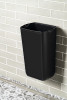 MARPLAST COLORED odpadkový koš nástěnný 23l, ABS, Soft Touch, černá mat A74201NE