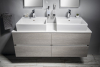 Sapho Deska Rockstone 1350x12x445mm, bílá mat DTR135-0101