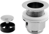 Omp Tea Umyvadlová výpust 5/4“, neuzavíratelná, design zátka, 30-45mm, chrom 147.545.5