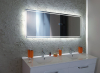 Sapho GEMINI zrcadlo s LED osvětlením 140x55cm GM140