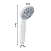 Gedy EASY ruční sprcha, průměr 80mm, ABS/bílá GYHS10003