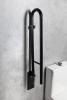 Sapho HANDICAP madlo sklopné 813mm, černá mat XH518B