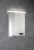 Sapho TRAKA zrcadlo s LED osvětlením a poličkou, 60x80cm TK060