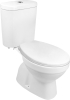 Mereo WC kombi, RIMLESS, spodní odpad s armaturou VSD98
