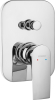 Novaservis Sprchová podomítková baterie ALGEO SQUARE chrom 82050R,0