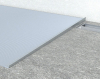 Sapho Spádová lišta, levá, výška 10 mm, délka 1500 mm, nerez mat SPD1510-L