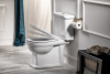 GSI CLASSIC WC sedátko, Soft Close, Quick Release, bílá/chrom MSC87CN11