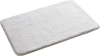 Gedy FUZZY koupelnová předložka, 50x80cm, 100% polyester, protiskluz, bílá 96FY508002