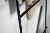 Sapho DEBUT sušák ručníků na opření 500x1860x32mm, černá mat SE121