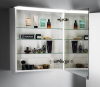 Sapho LINEX galerka s LED osvětlením, 60x70x15cm, levá/pravá, borovice rustik LX060-0016