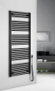 Aqualine DIRECT-E elektrické otopné těleso rovné 600x1680 mm, 800 W, černá ILE66TB