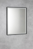 Sapho SORT zrcadlo s LED osvětlením 60x80cm, senzor, 2700-6500K, černá mat ST080S