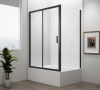 Polysan DEEP BLACK obdélníkový sprchový kout 1200x750mm L/P varianta, čiré sklo MD1216B-01