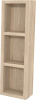 Mereo Aira, koupelnová skříňka 20 cm, horní, policová, Multidecor, Blonde Liberty Elm CN796SBLE1